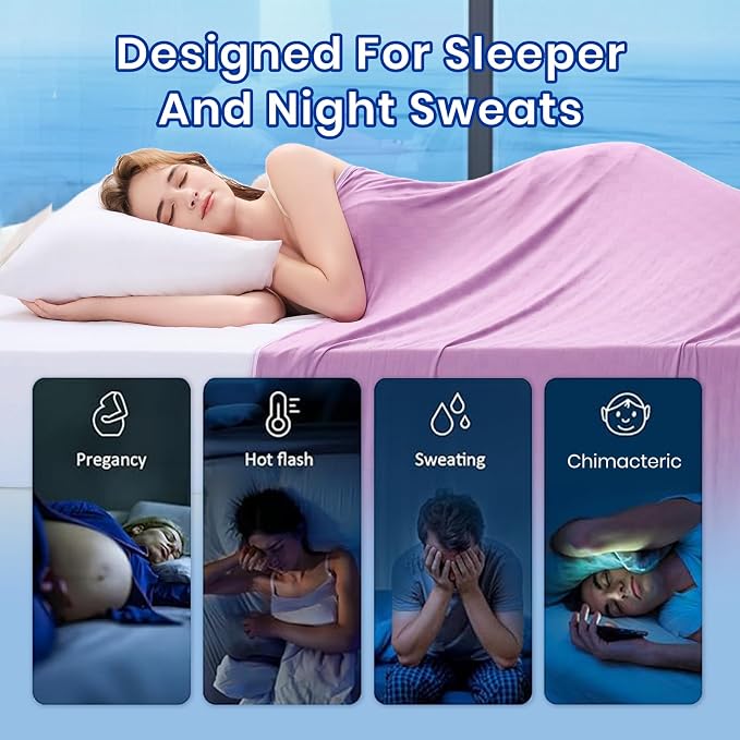 Topcee Cooling Blanket King Size- 90"x108" Summer Cooling Throw Blanket - Image 4