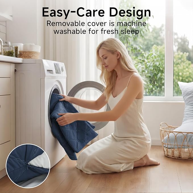 BEDELITE Cooling Body Pillow for Adults, Creative Ultra Soft Cool-Touch Quilted - Image 7
