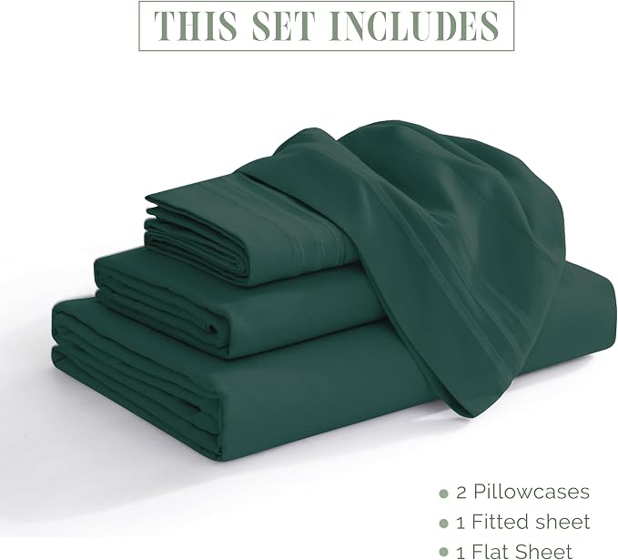 Elegant Comfort Luxurious 1500 Premium Hotel Quality Microfiber Three Line - Image 3
