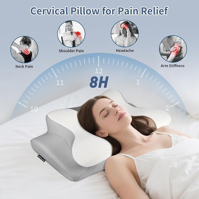 Cervical Neck Pillow for Pain Relief - Image 3