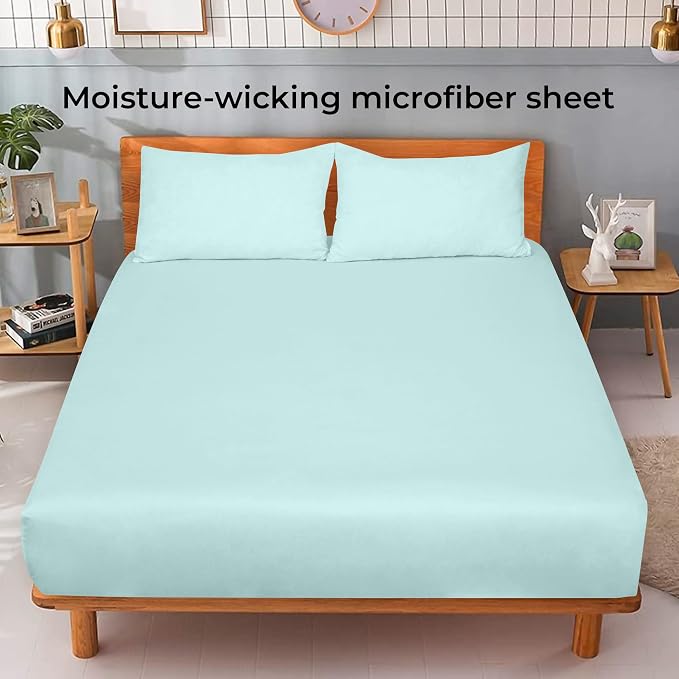 Royale Linens Fitted Sheet Full - Image 2