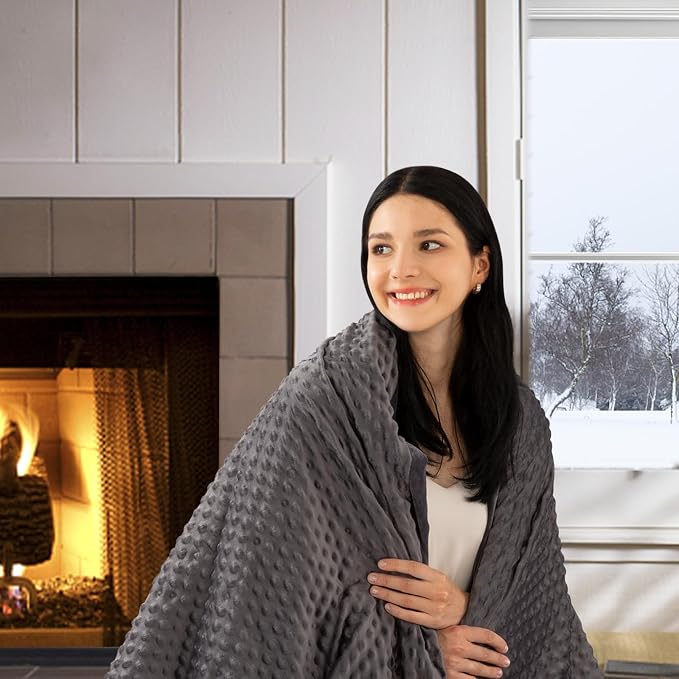 yescool Weighted Blanket with Cover - Image 6