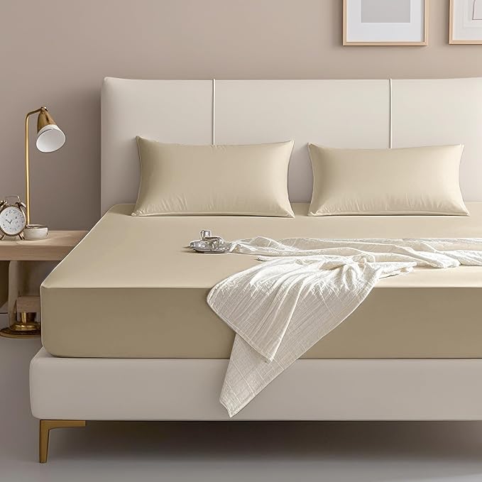 FreshCulture Twin Fitted Sheet Only – Premium Hotel-Quality Fitted Sheet - Image 2
