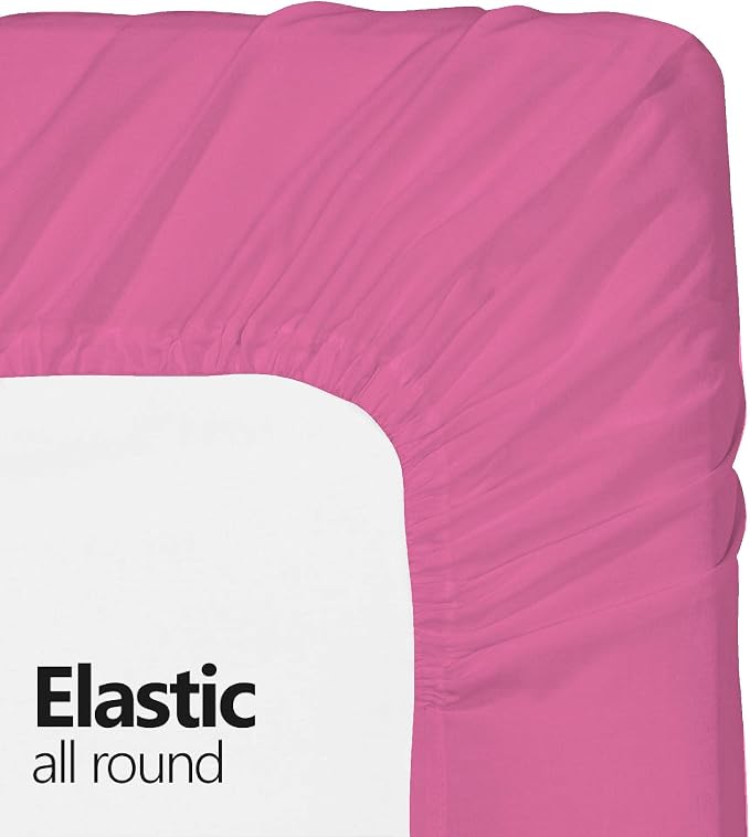 Knit Jersey 100% Cotton 2 Twin XL Fitted Bed Sheets Soft and Comfy - Image 5