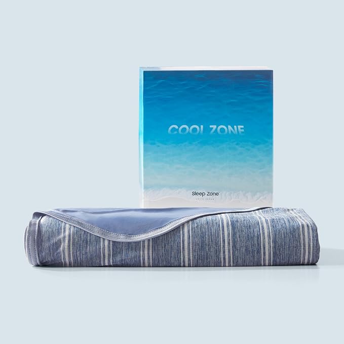 SLEEP ZONE Cooling Blankets for Hot Sleepers, Summer Blanket Thin Lightweight - Image 6