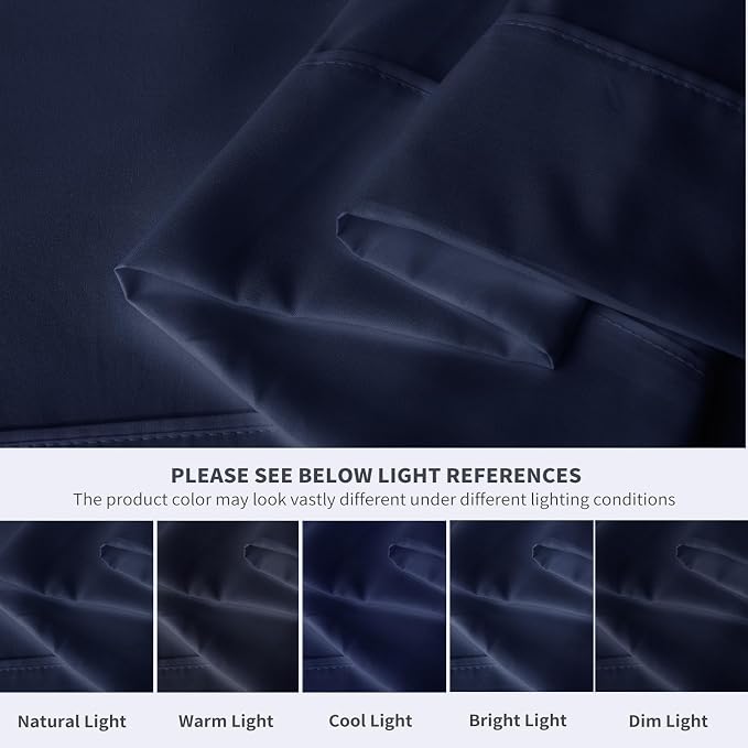 Maple&Stone Queen Flat Sheet 6 Pack, Premium Soft & Breathable, Brushed - Image 4