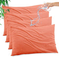 Gogreen Bamboo Rayon Waterproof Pillow Protector, Breathable Pillow Cover by GOGREEN