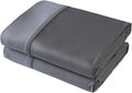 Flat Sheet Only 2 Pack, Twin Size 400 Thread Count 100% Egyptian Cotton Flat by ShunjieHome