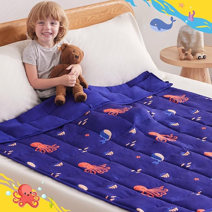 anfie Weighted Blanket Kids Weighted Blanket Cooling Blanket - Image 3