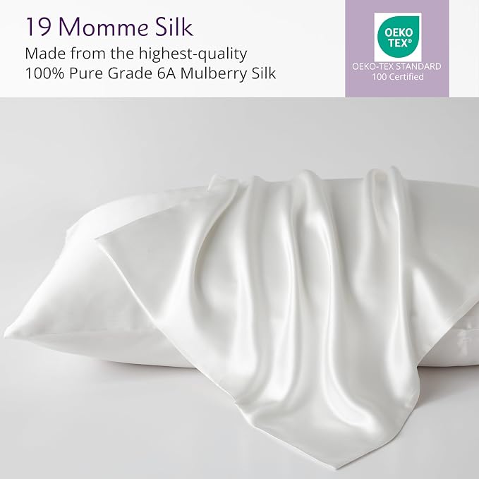 Mulberry Park 100% Silk Pillowcase - Image 2