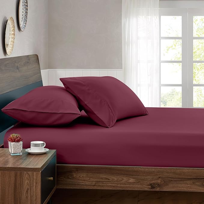 FreshCulture Twin Fitted Sheets, Bulk Pack of 6, Deep Pocket, Soft Microfiber - Image 6
