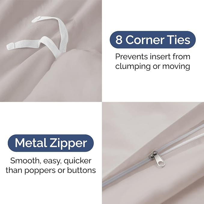 Duvet Cover Cal King Size Set - Image 4