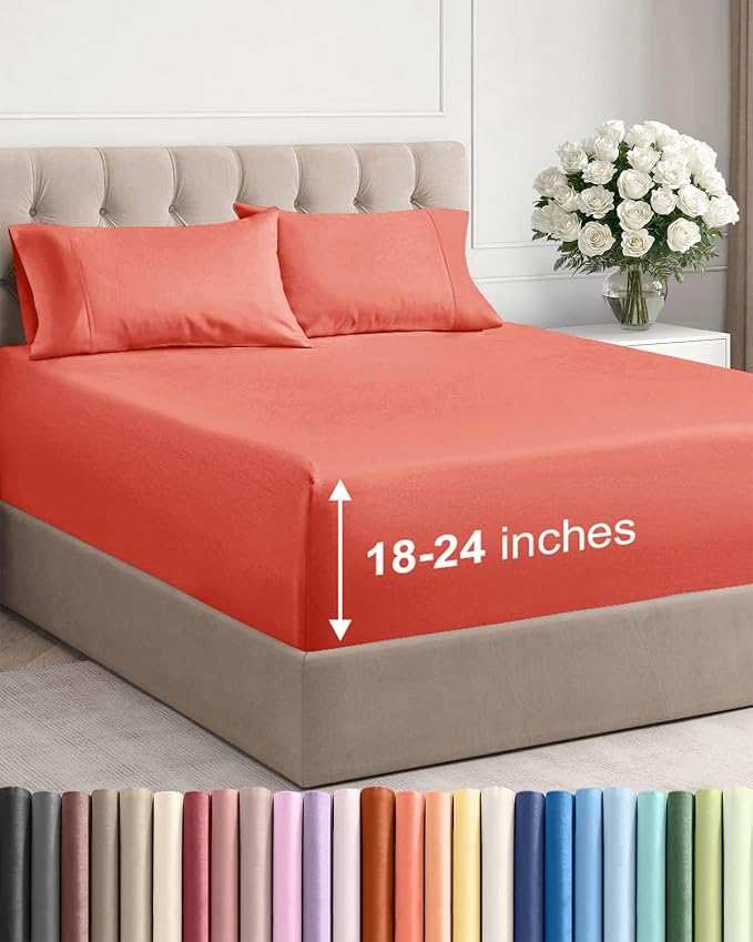 Extra Deep Twin Sheet Set by CGKUnlimited