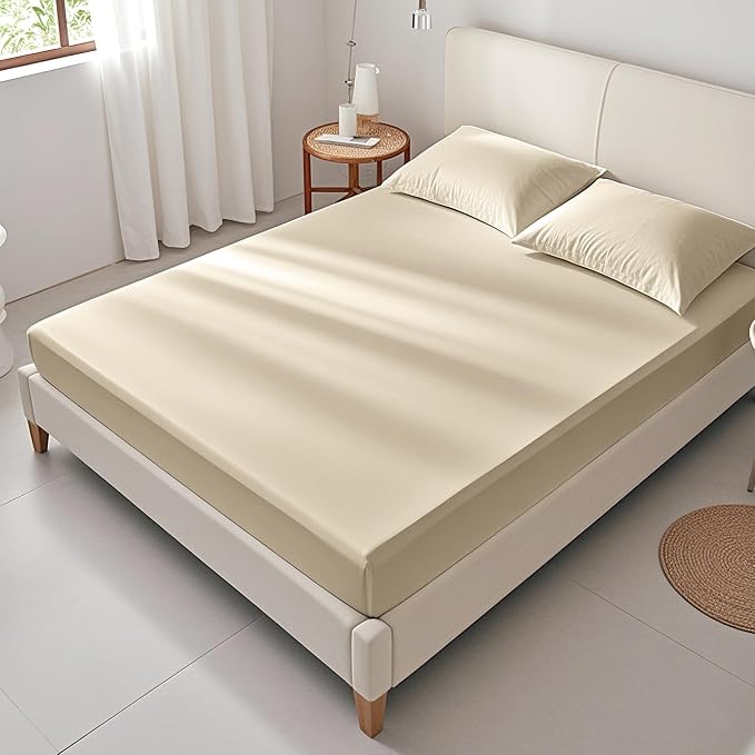 FreshCulture Twin Fitted Sheet Only – Premium Hotel-Quality Fitted Sheet - Image 7