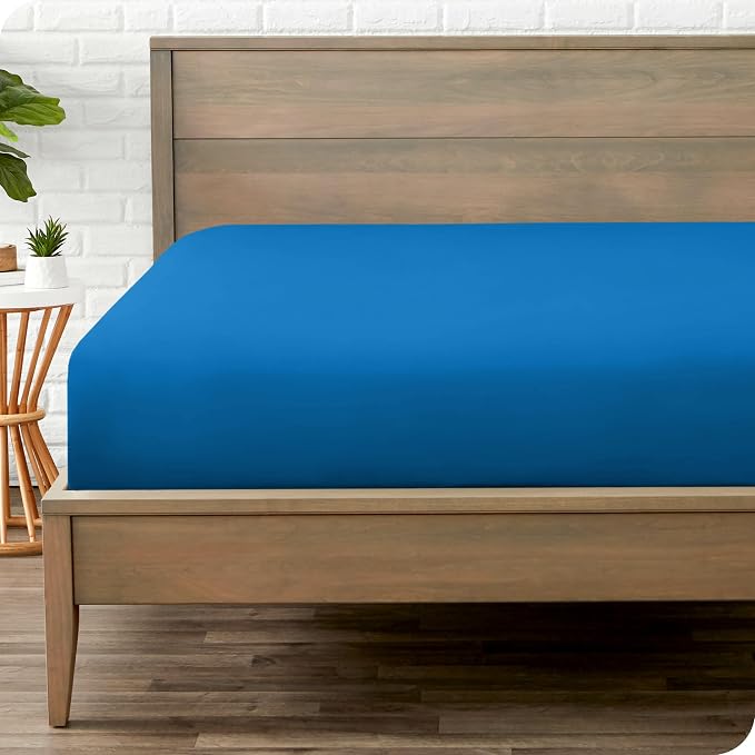 Fitted Bottom Sheet King Size by BareHome