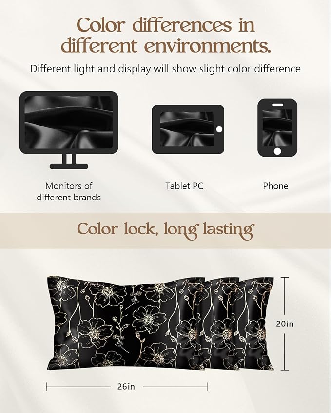 Miss Adola 2 Pack Silk Pillowcase - Image 7