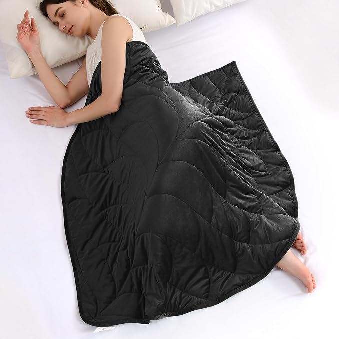 Kaisa Weighted Blanket for Adults, Soft Weighted Lap Blanket Machine Washable - Image 6