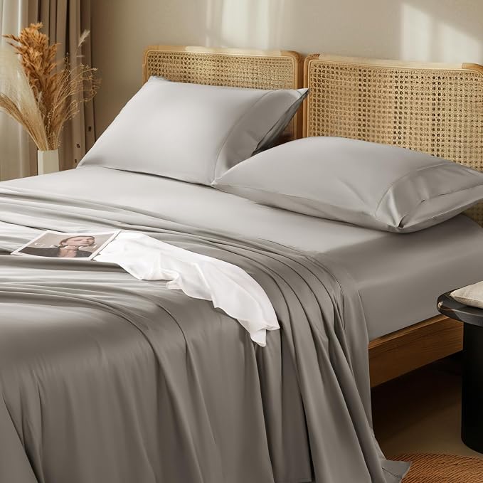 LBRO2M 1000 Thread Count 100% Egyptian Cotton Sheets Set Twin XL, 3 Piece Sets by LBRO2MBedding