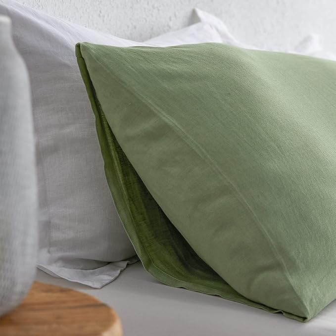Simple&Opulence Body Pillow Cover 20" x 54", 100% Pure Linen, Ultra Soft and - Image 6