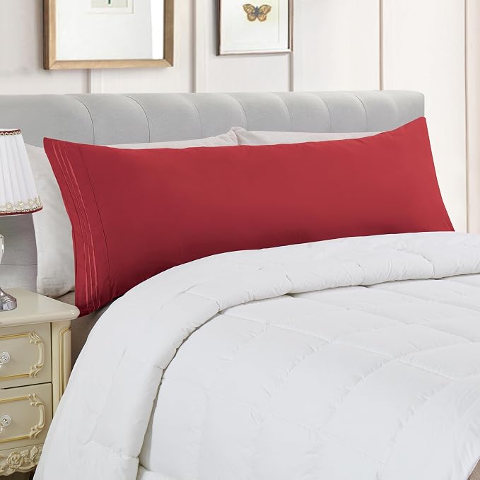 Elegant Comfort Luxury Ultra-Soft 1-Piece Body Pillowcase - Image 2