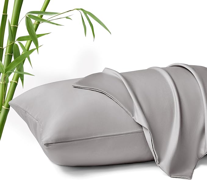 MR&HM King Pillow Cases Set of 2, Cooling Pillow Case by MRHM