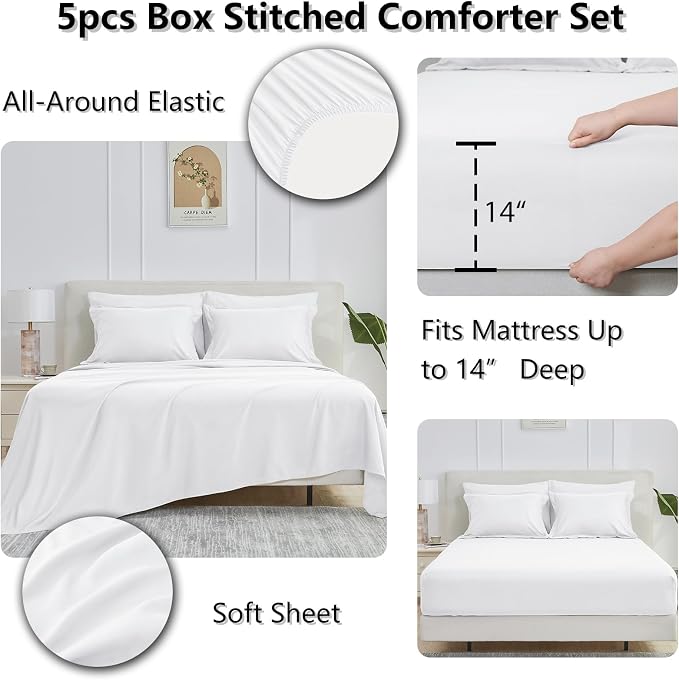 CozyLux Twin Comforter Set - Image 6