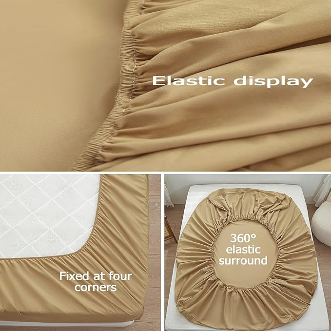 Bedding King Size Fitted Sheet Only - Image 4