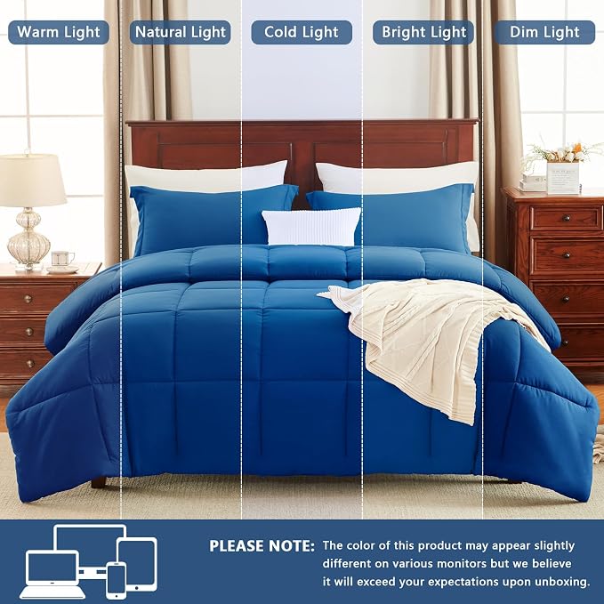 CozyLux King Size Comforter Set - Image 5