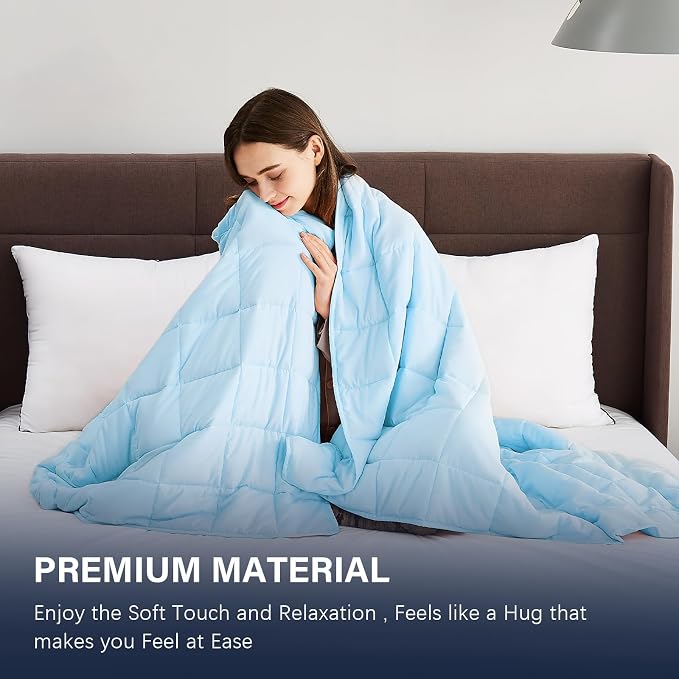 CuteKing Weighted Blanket for Adults: Weighted Blanket - Image 2