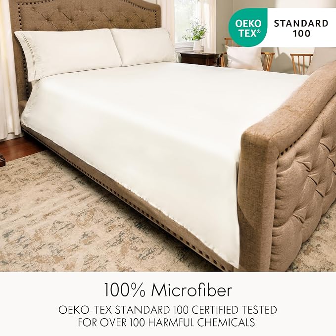 ClevaHome Queen Size Sheet Set - Image 6
