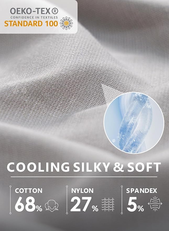 Meiz Pregnancy Pillow, Cooling Silky Pregnancy Pillows - Image 2