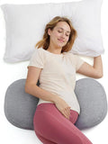 Momcozy Portable Pregnancy Pillow – W Shaped Maternity Support by Momcozy