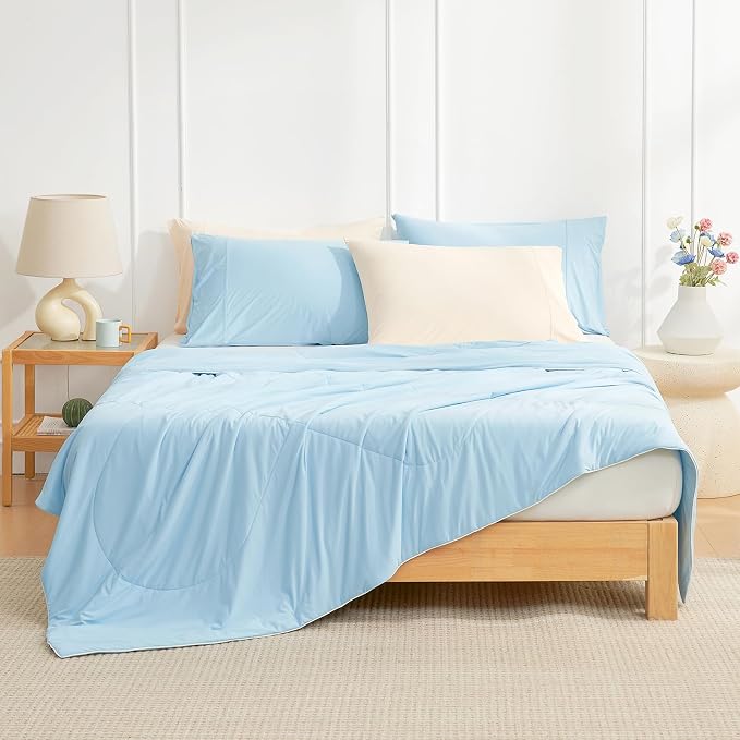 Cozy Bliss Cooling Comforter King Size, Cooling Blankets - Image 4