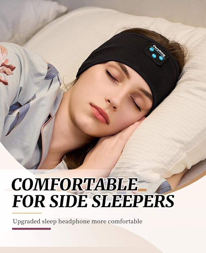 Perytong Sleep Headphones Wireless, Air Travel, Meditation - Image 3