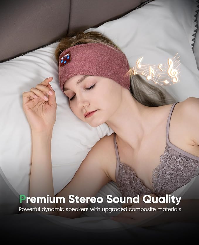 Perytong Sleep Headphones Wireless, Air Travel, Meditation - Image 7