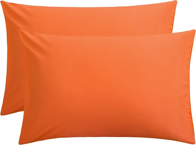 FLXXIE Pillow Cases Queen, Soft Microfiber Pillow Covers by FLXXIE
