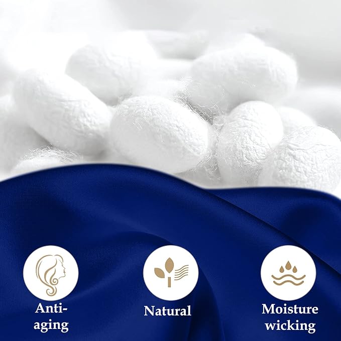 INSSL Silk Pillowcase fr Women, Mulberry SIL Pillowcase - Image 4