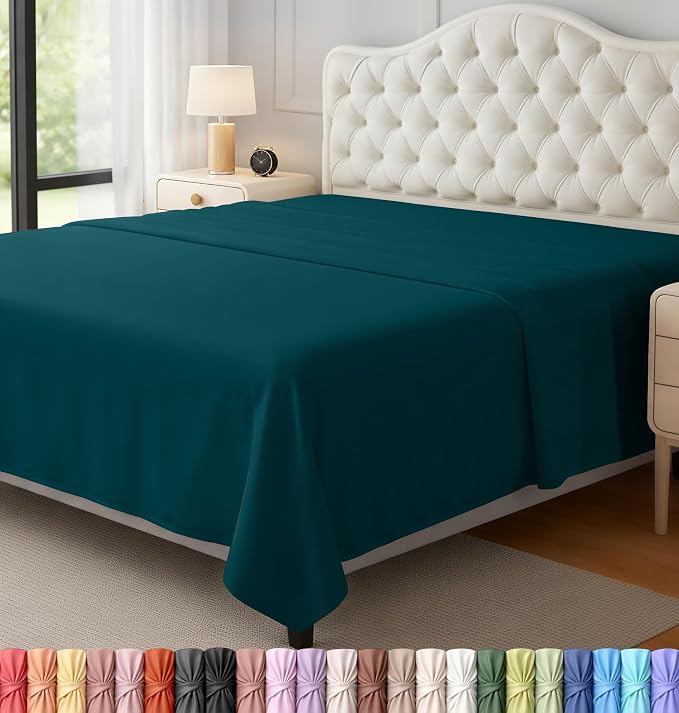 Utopia Bedding Flat Sheet by UTOPIABEDDING