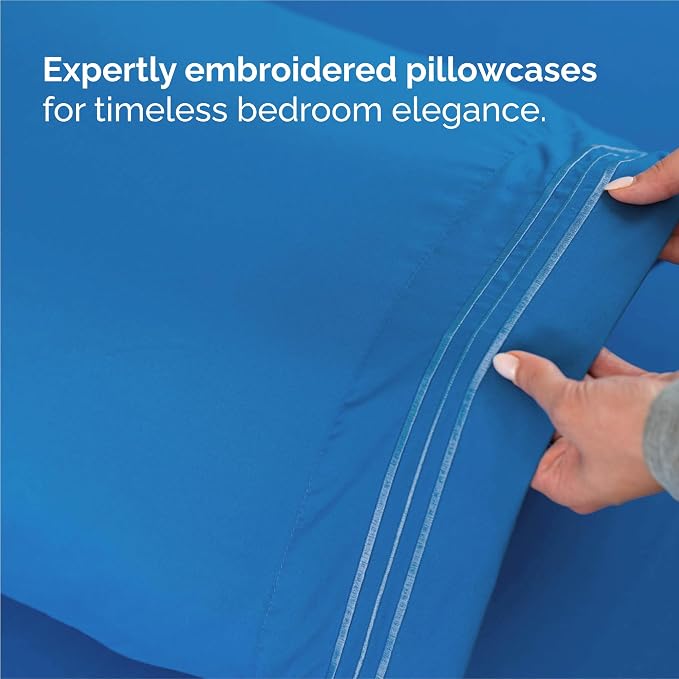 Split King Size 5 Piece Sheet Set - Image 6