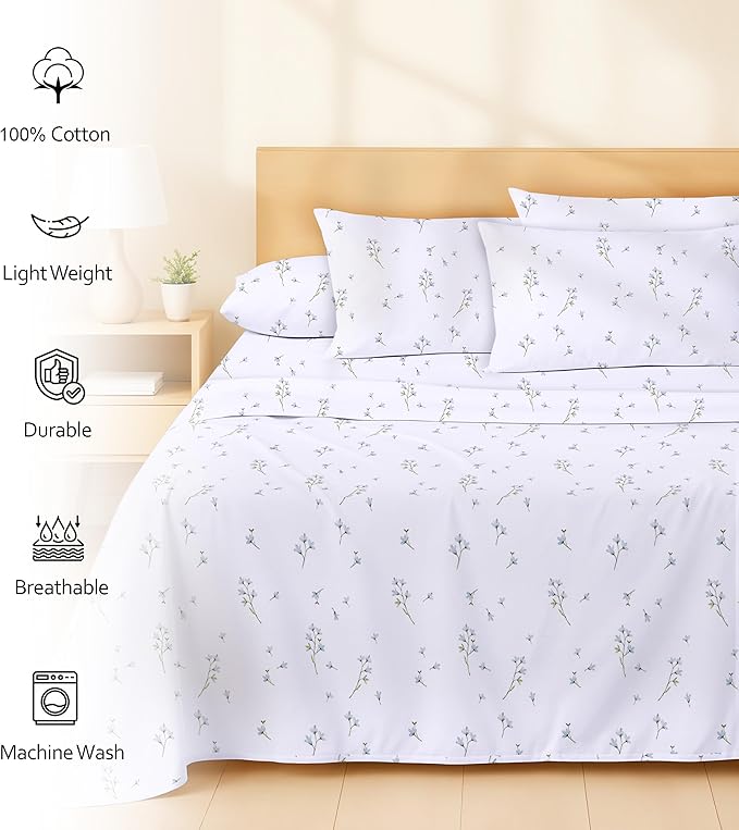 RUVANTI 6 Pcs Cotton Sheets - Image 2