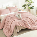 Litanika Pink Comforter Set Full Size by Litanika
