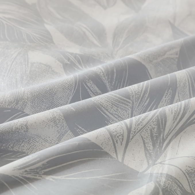 OAITE Duvet Cover Set Queen Size Floral Pattern Ultra Soft 100% Cotton Duvet - Image 6