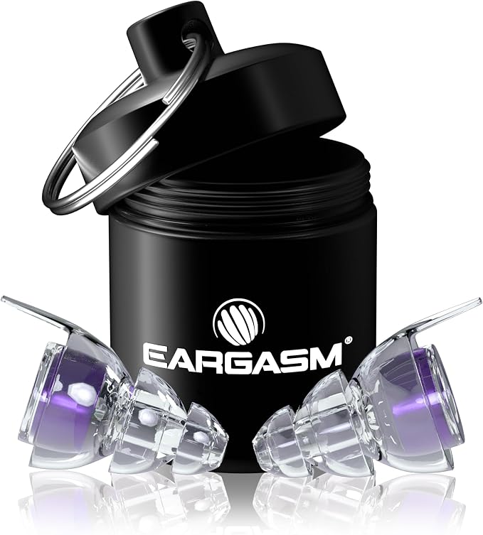 Eargasm High Fidelity Hyperviolet Purple Earplugs by Eargasm