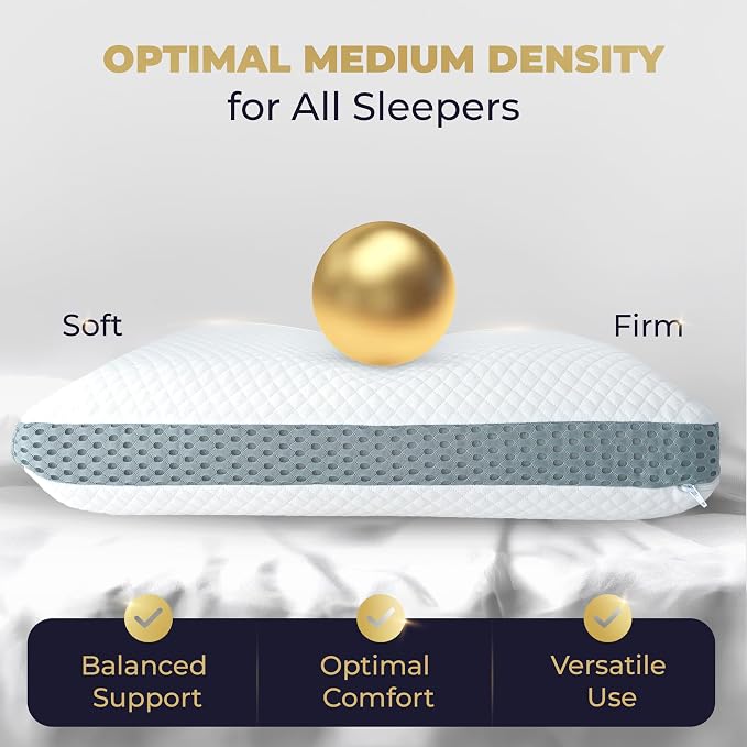 Royal Therapy Memory Foam Pillow, King Neck Pain Relief, - Image 7