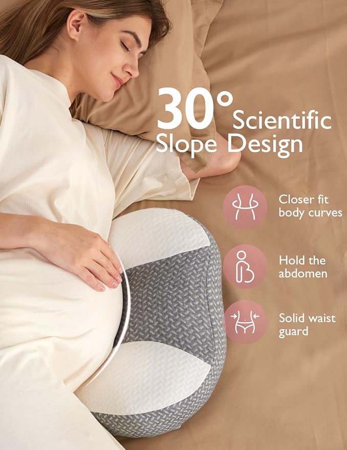 Momcozy Plus W Shaped Pregnancy Pillow - Image 4
