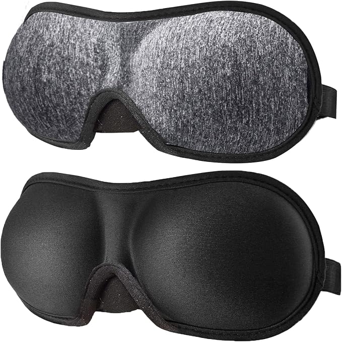 3D Eye mask for Sleeping, Machine Washable, Sleep Mask for Women, Blinder by REEBENT