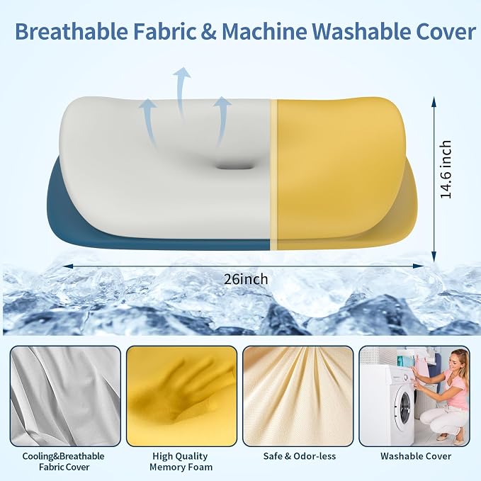 Olumoon Cervical Neck Pillow - Image 3