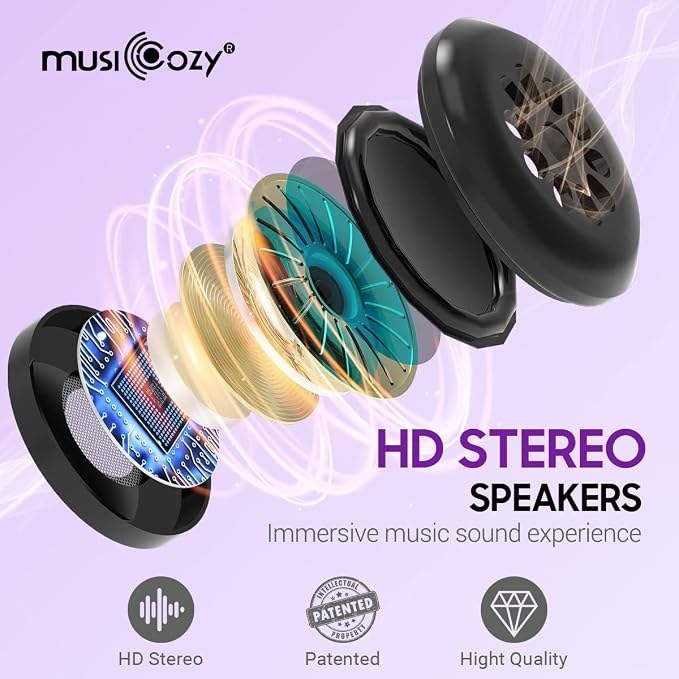 MUSICOZY Sleep Headphones, Wireless Music Earbuds Earphones - Image 5