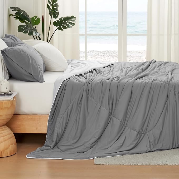 Cozy Bliss Cooling Comforter Twin XL Size, Cooling Blankets - Image 8