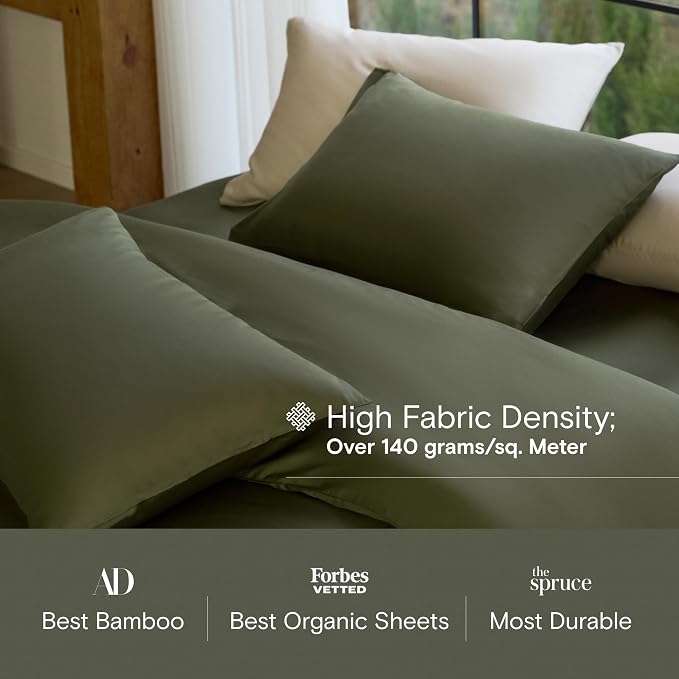 DOZ Sheet Set, 100% Viscose derived from Bamboo, Organically Grown, Buttery Soft - Image 4